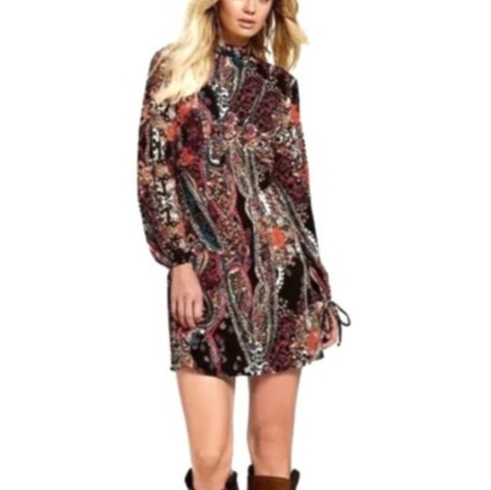 FREE PEOPLE NWT "all dolled up" dress